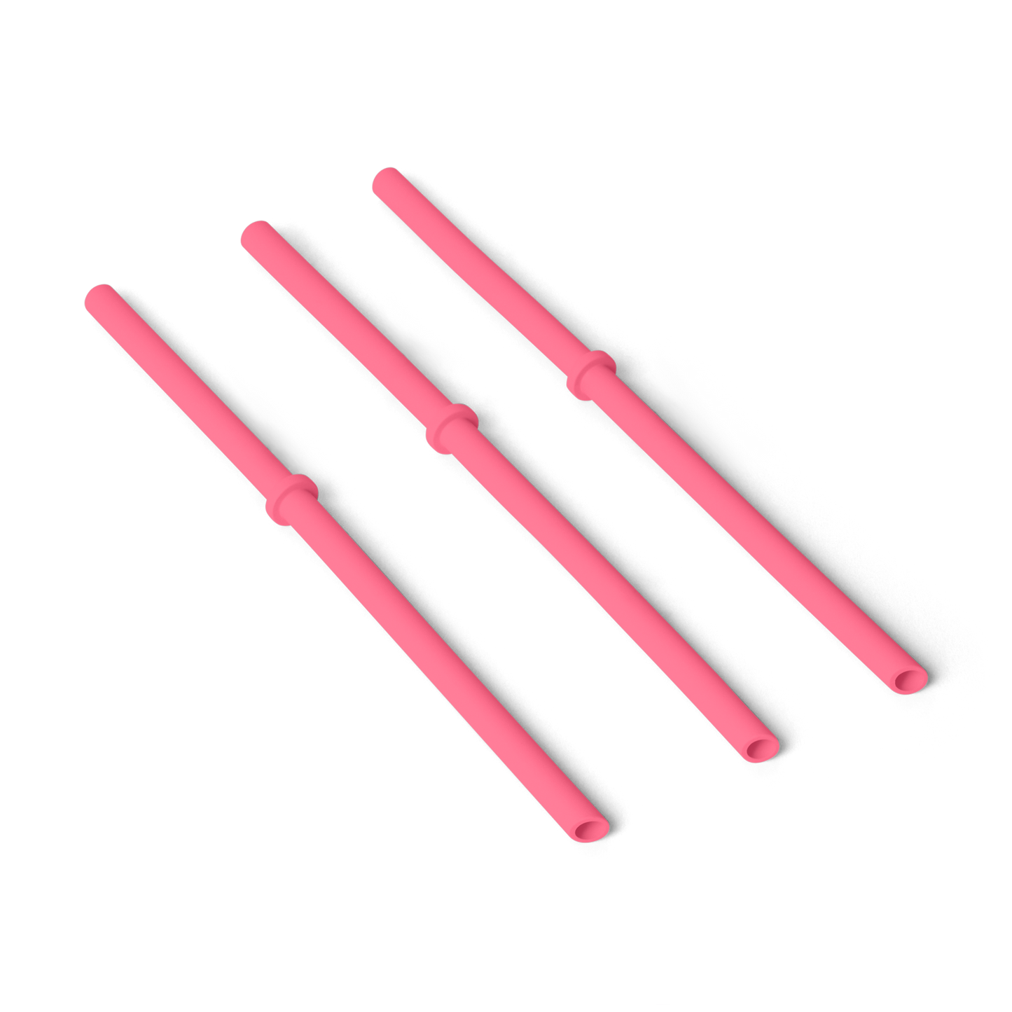 Rambler® L/XL Silicone Straw Pack Tropical Pink