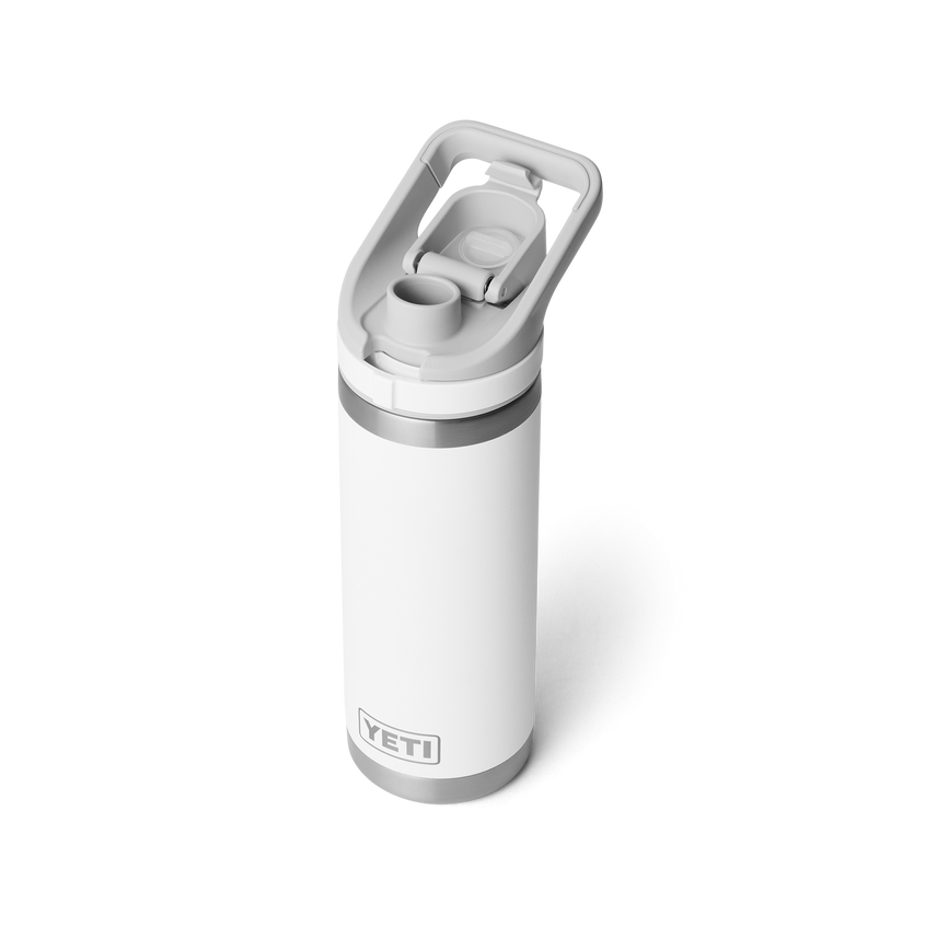 Rambler® 18 oz (532 ml) Bottle With Flip Chug Cap White