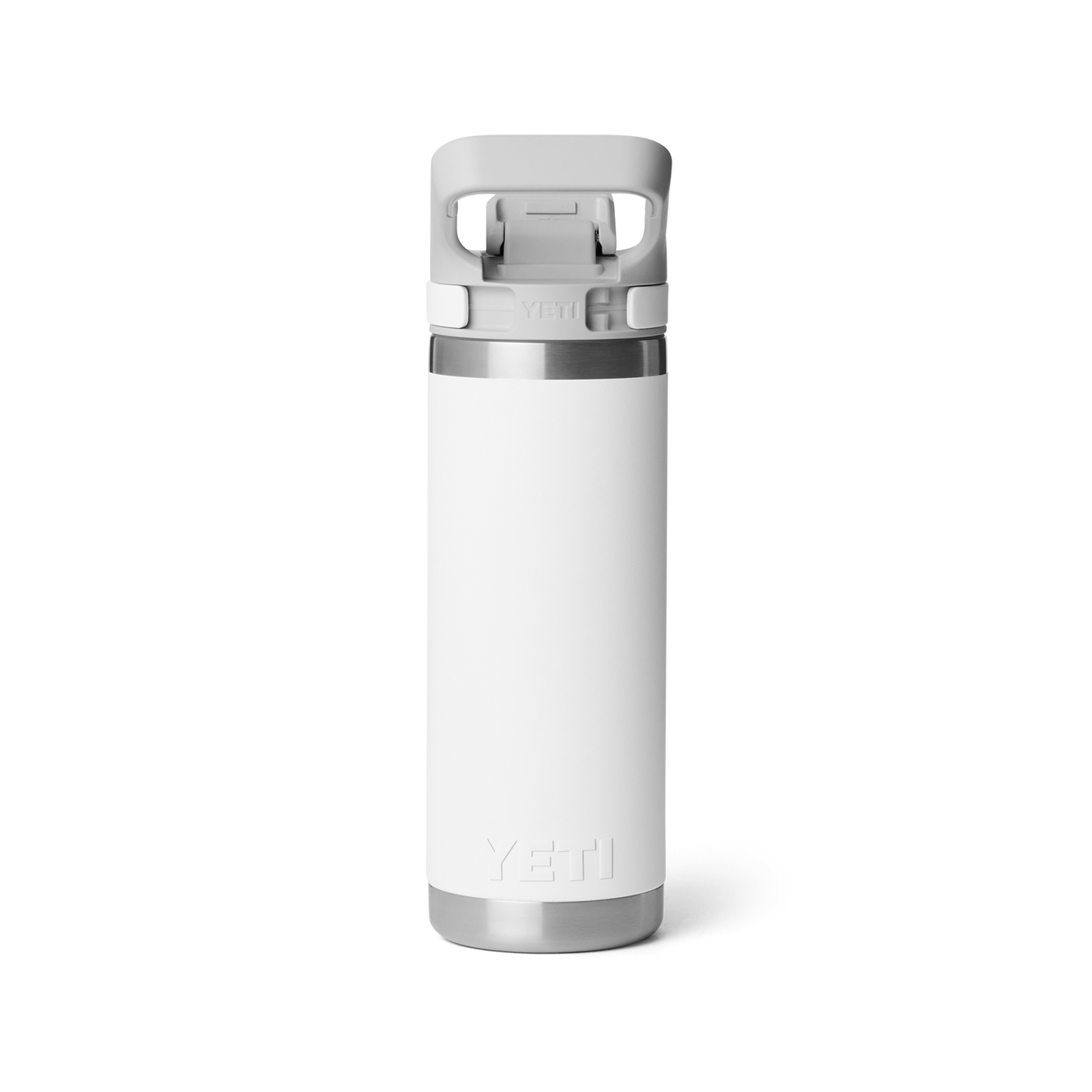 Rambler® 18 oz (532 ml) Bottle With Flip Chug Cap White