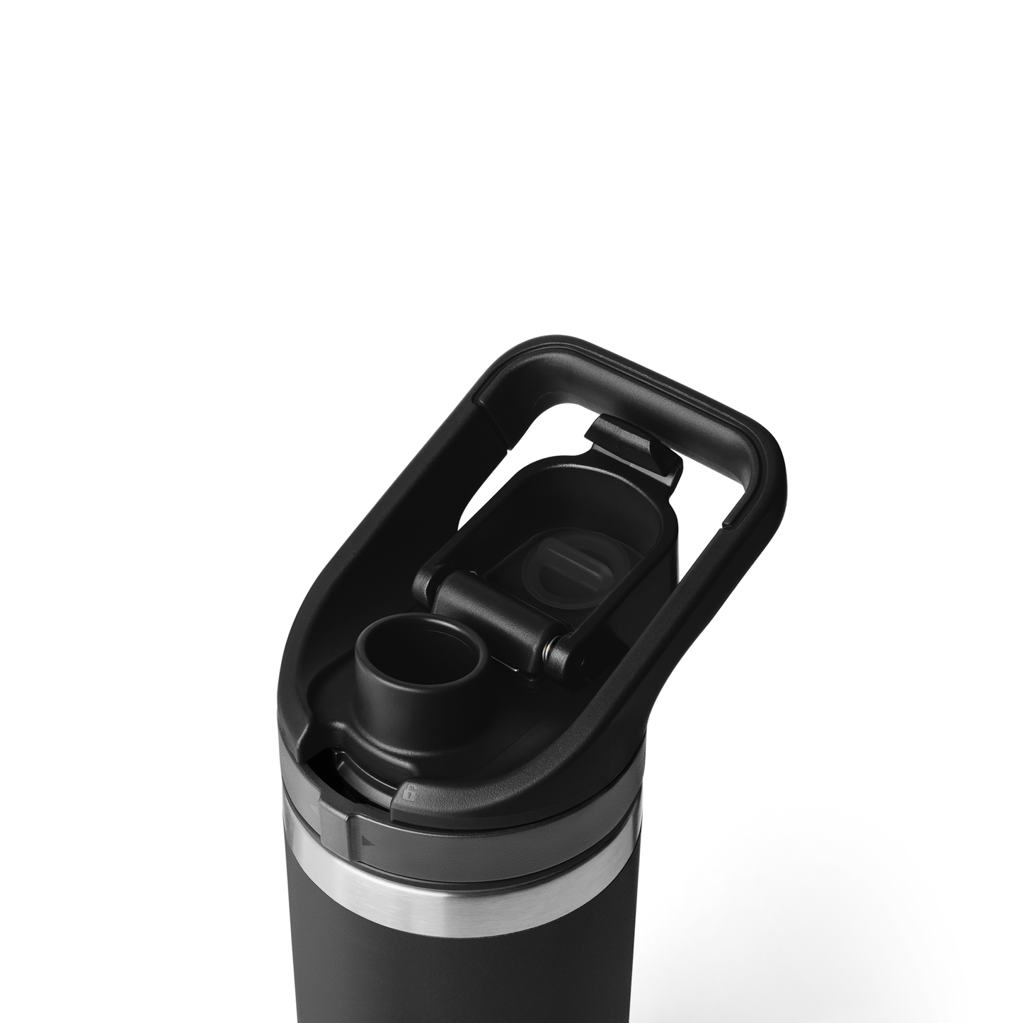 Rambler® Bottle Flip Chug Cap Black