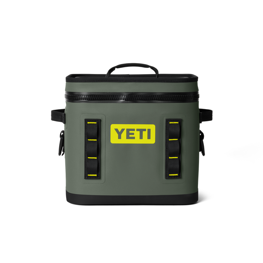 YETI Hopper Flip® 12 Soft Cooler Camp Green/Firefly Yellow