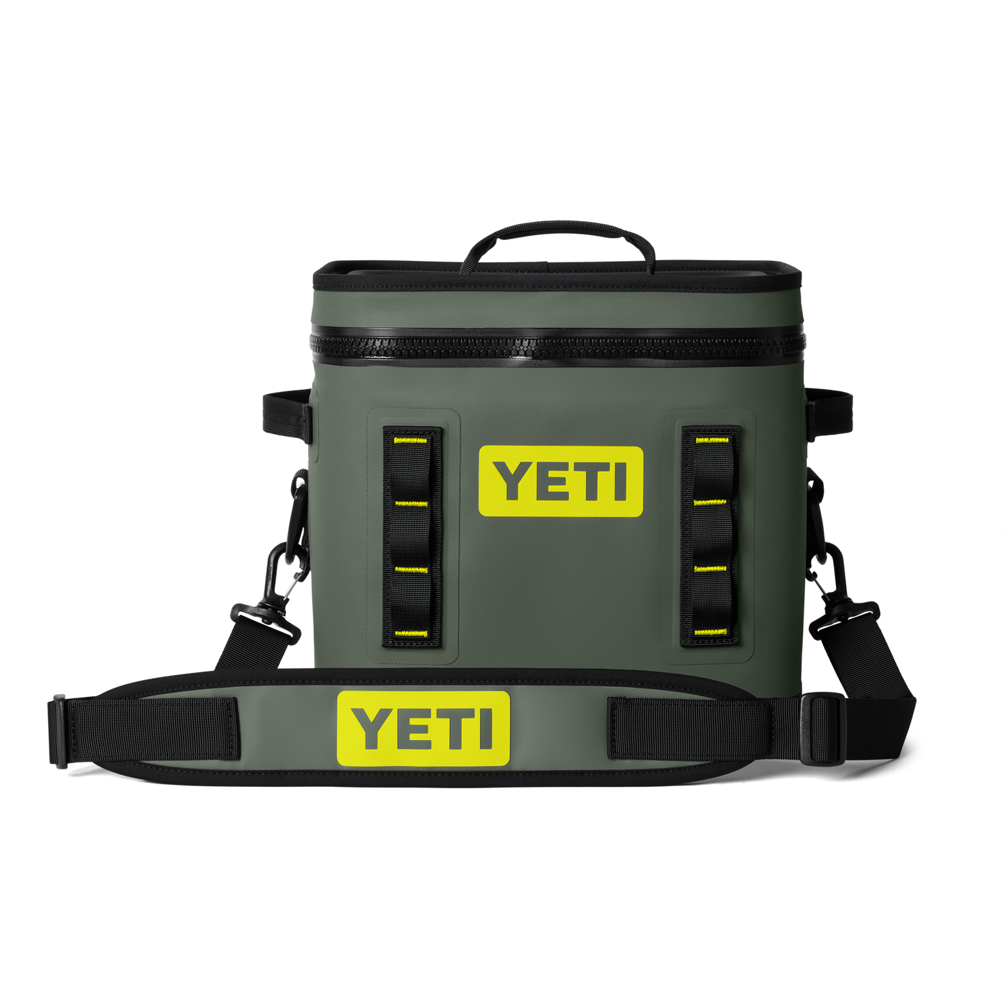 YETI Hopper Flip® 12 Soft Cooler Camp Green/Firefly Yellow