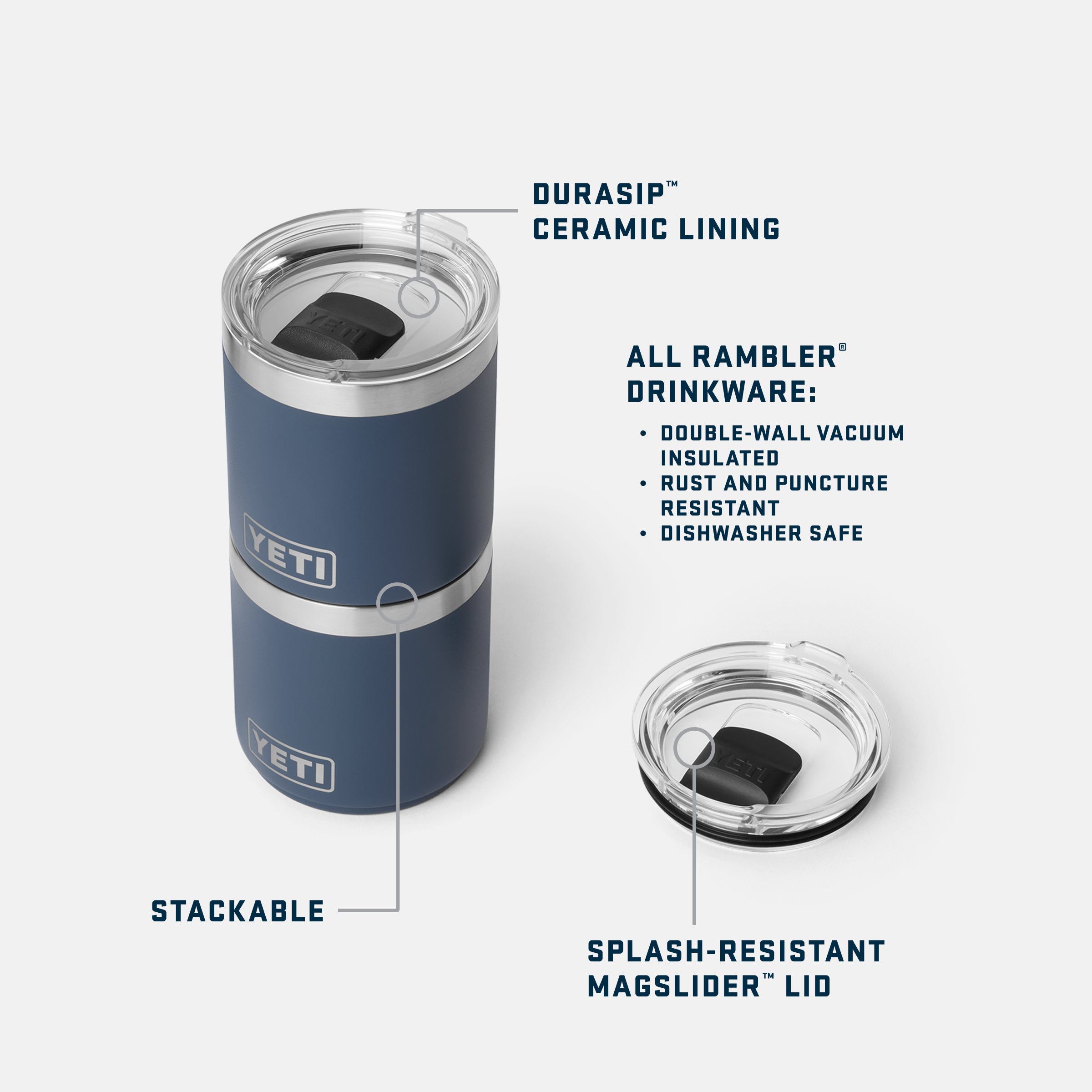 YETI Rambler 10 oz Lowball 9個セット蓋付+18oz Rambler® 10 oz (295 ml) Stackable Lowball – YETI New Zealand