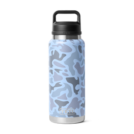 YETI Rambler® 36 oz (1065 ml) Bottle With Chug Cap Blue Camo