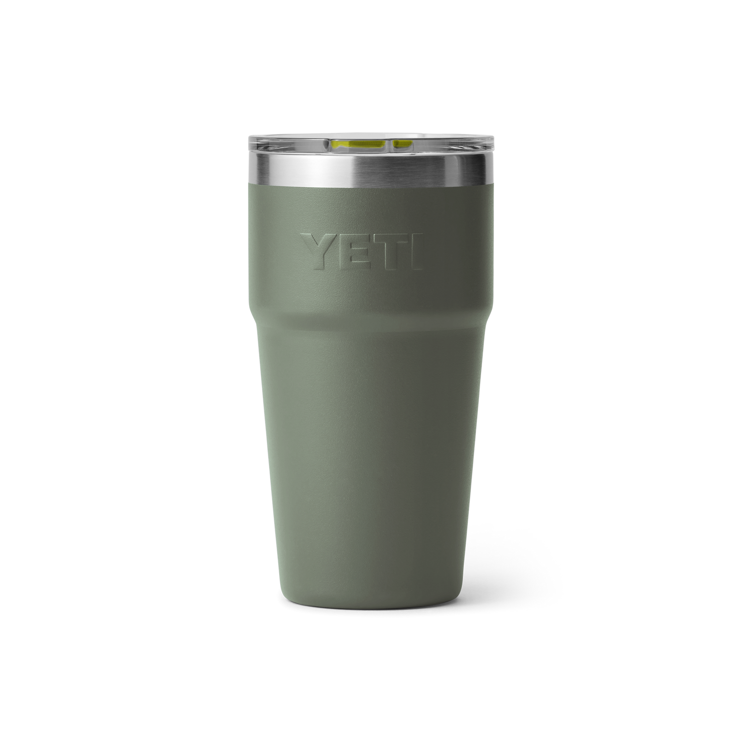 YETI Rambler® 20 oz (591 ml) Stackable Cup Camp Green/Firefly Yellow