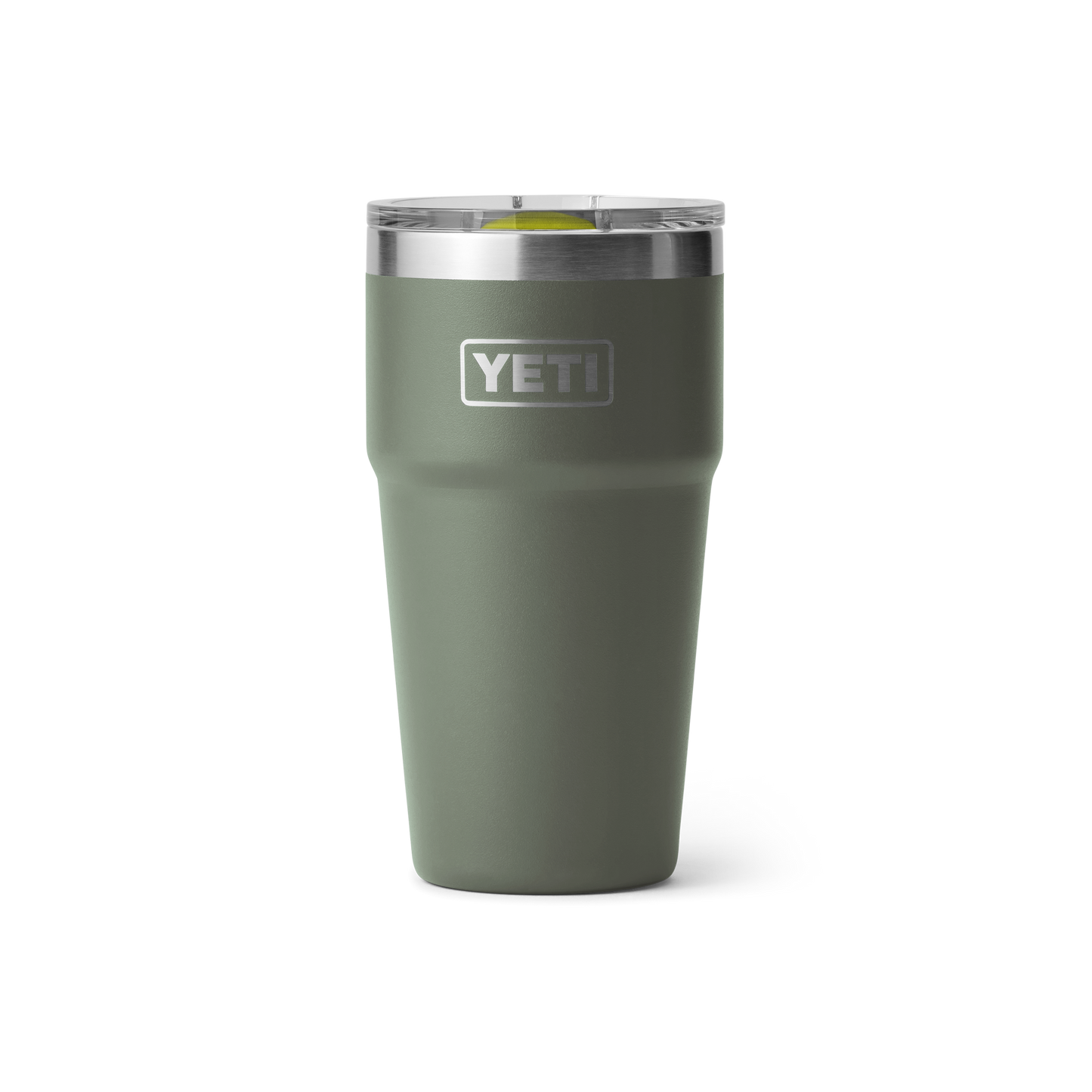 YETI Rambler® 20 oz (591 ml) Stackable Cup Camp Green/Firefly Yellow