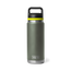 YETI Rambler® 26 oz (769 ml) Bottle With Chug Cap Camp Green/Firefly Yellow
