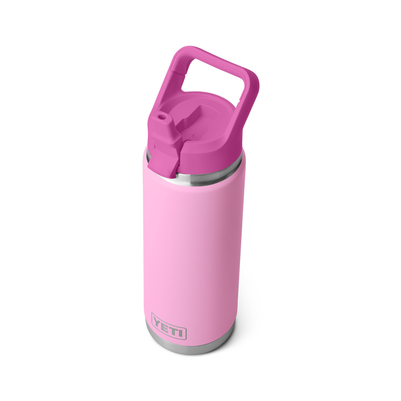 YETI Rambler® 26 oz (769 ML) Straw Bottle Power Pink/Wildflower