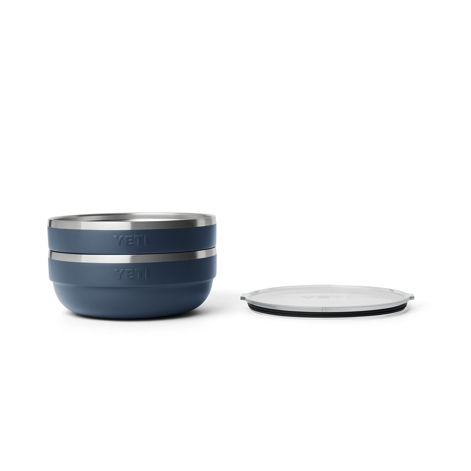 Rambler® Large Insulated Low Bowl Navy
