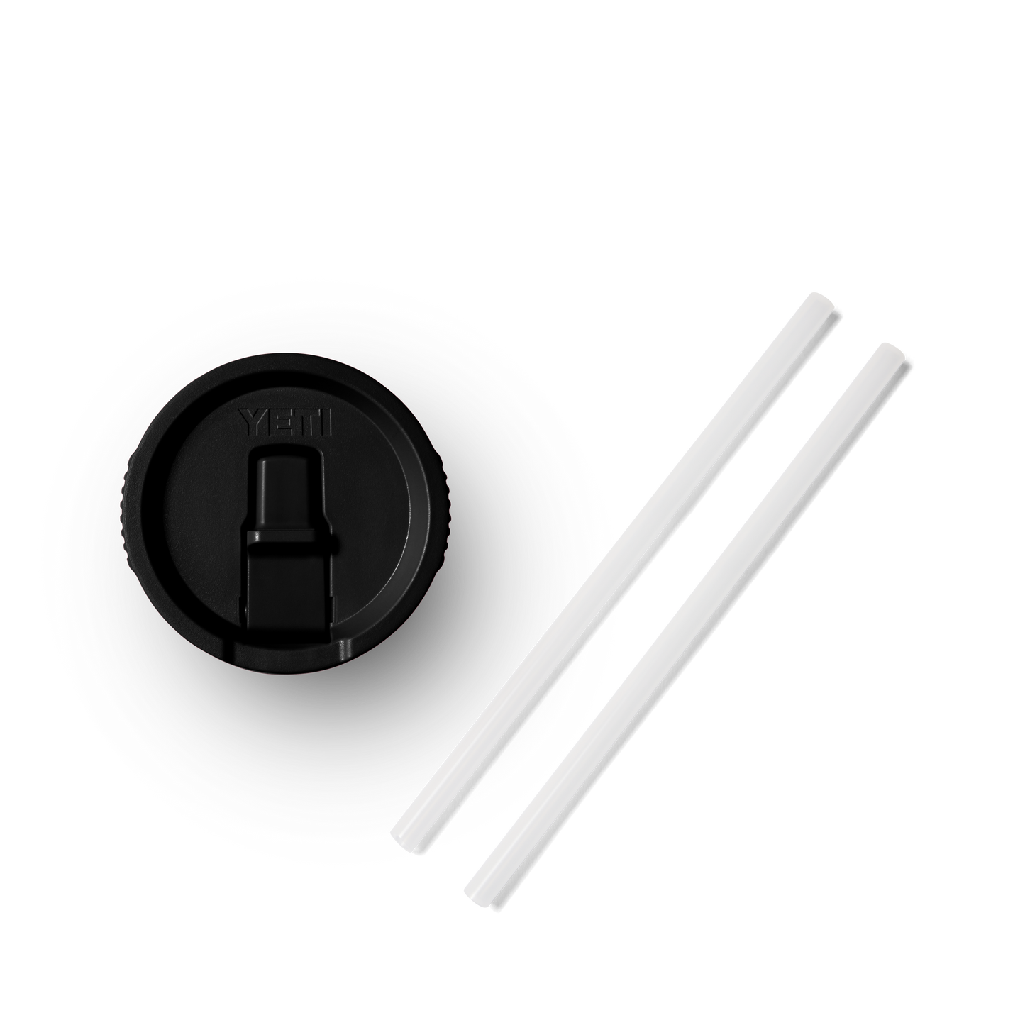 Small Travel Straw Lid Black