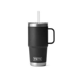 YETI Rambler® 25 oz (739 ml) Straw Mug Black