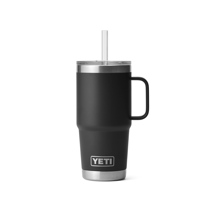 YETI Rambler® 25 oz (739 ml) Straw Mug Black
