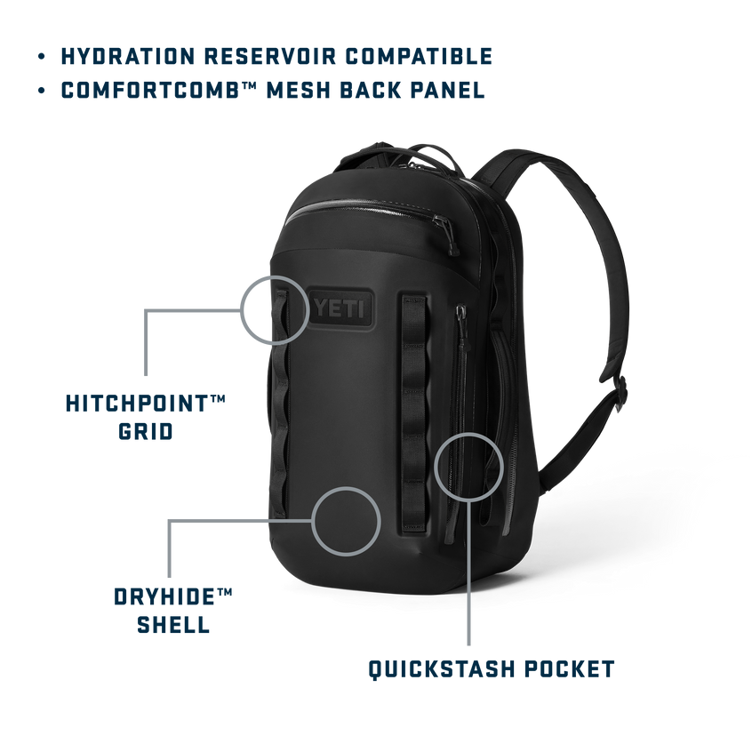 Cayo™ All-Weather Backpack 25L Black