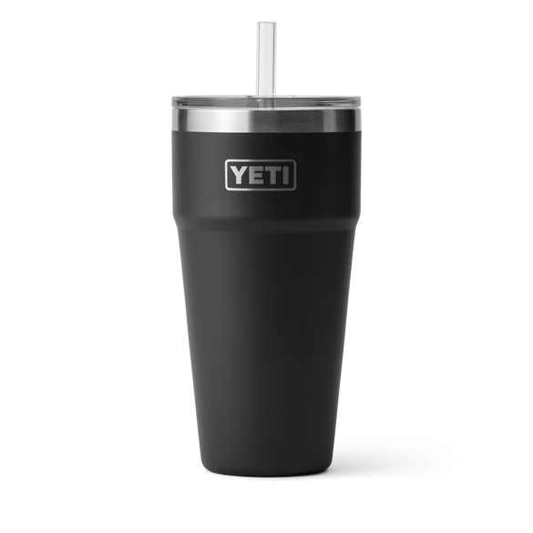 YETI 26 oz (769 ml) Straw Stackable Cup Black