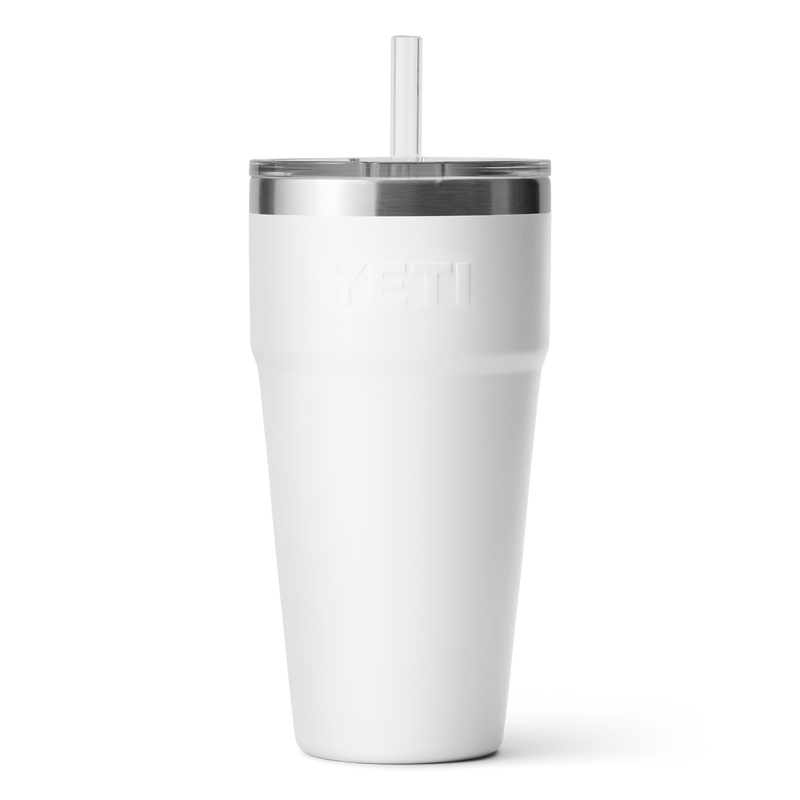 Rambler® 26 oz (769 ml) Straw Stackable Cup White