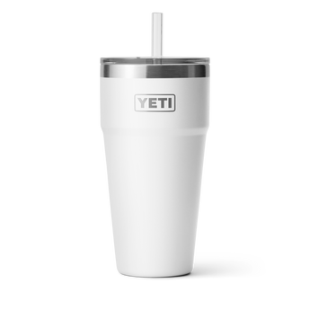 YETI Rambler 26 oz Stackable Cup, Vacuum Insulated, Stainless  Steel with No Lid, Seafoam: Tumblers & Water Glasses