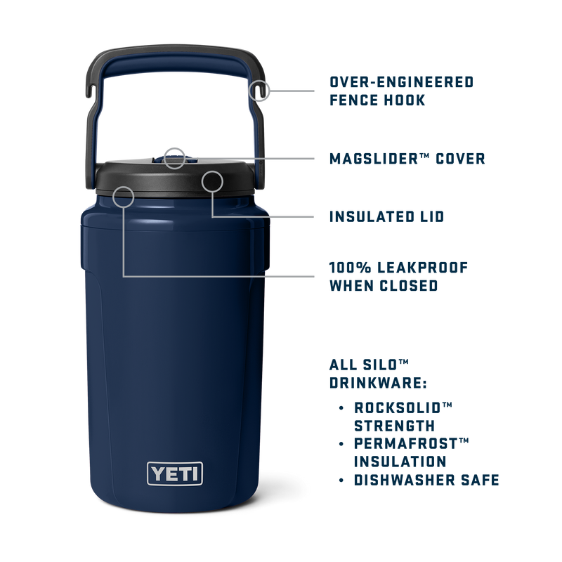 Silo™ Half Gallon (1.9 L) Jug with Straw Cap Venom