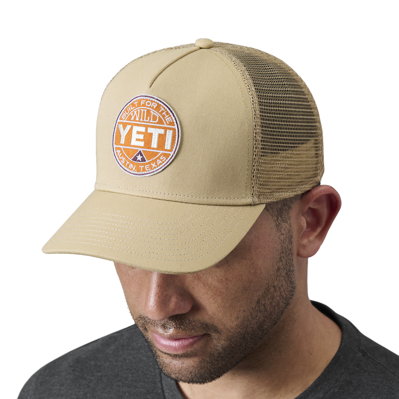 Built for the wild Trucker Hat Khaki Khaki