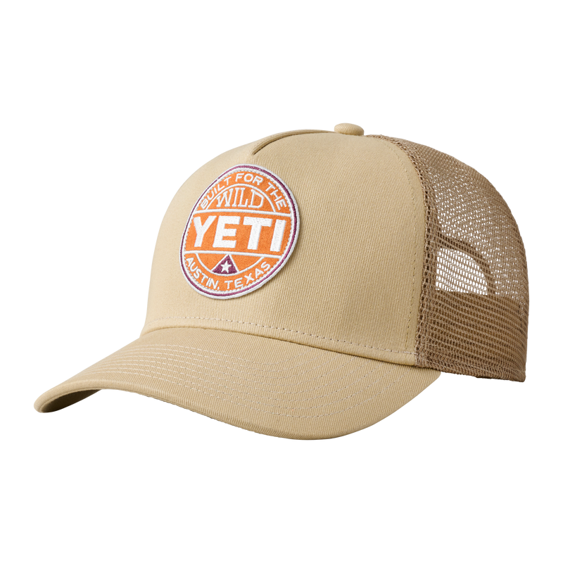 Built for the wild Trucker Hat Khaki Khaki