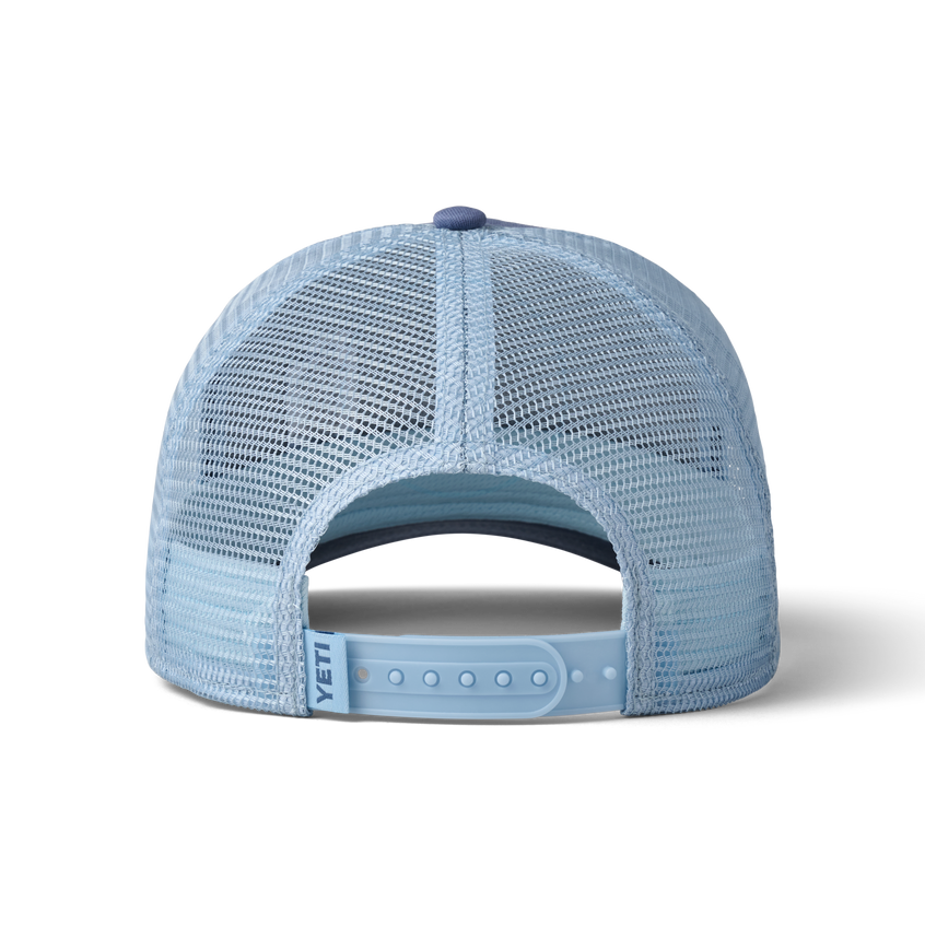 Built for the Wild Trucker Hat Vintage Indigo YETI New Zealand