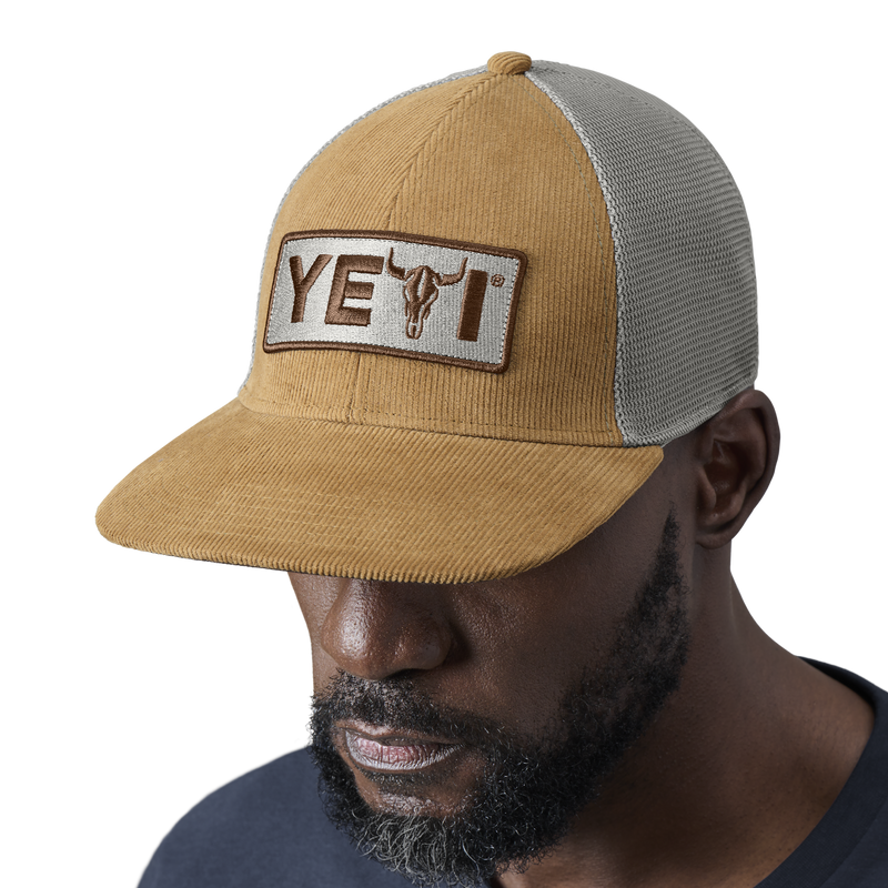 YETI YETI® Steer Flat Brim Hat Ochre