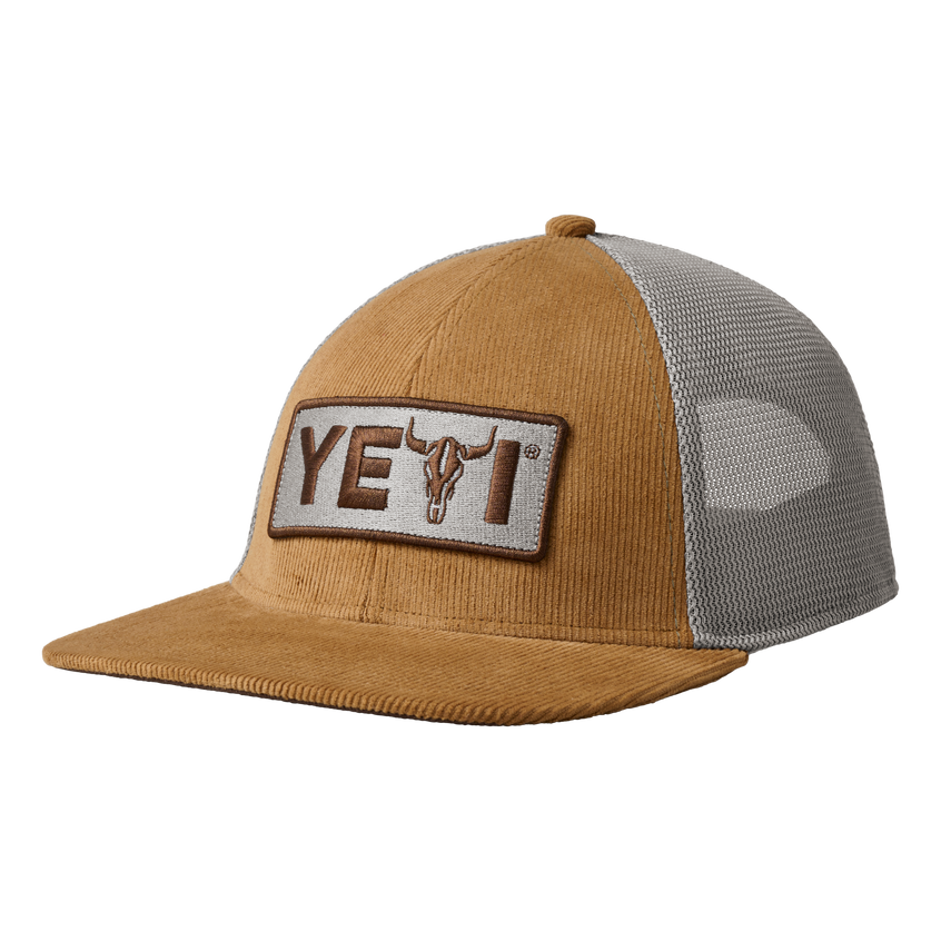 YETI YETI® Steer Flat Brim Hat Ochre