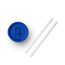 Small Travel Straw Lid Royal Blue