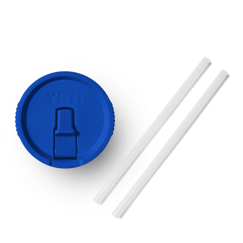 Large Travel Mug Straw Lid Royal Blue