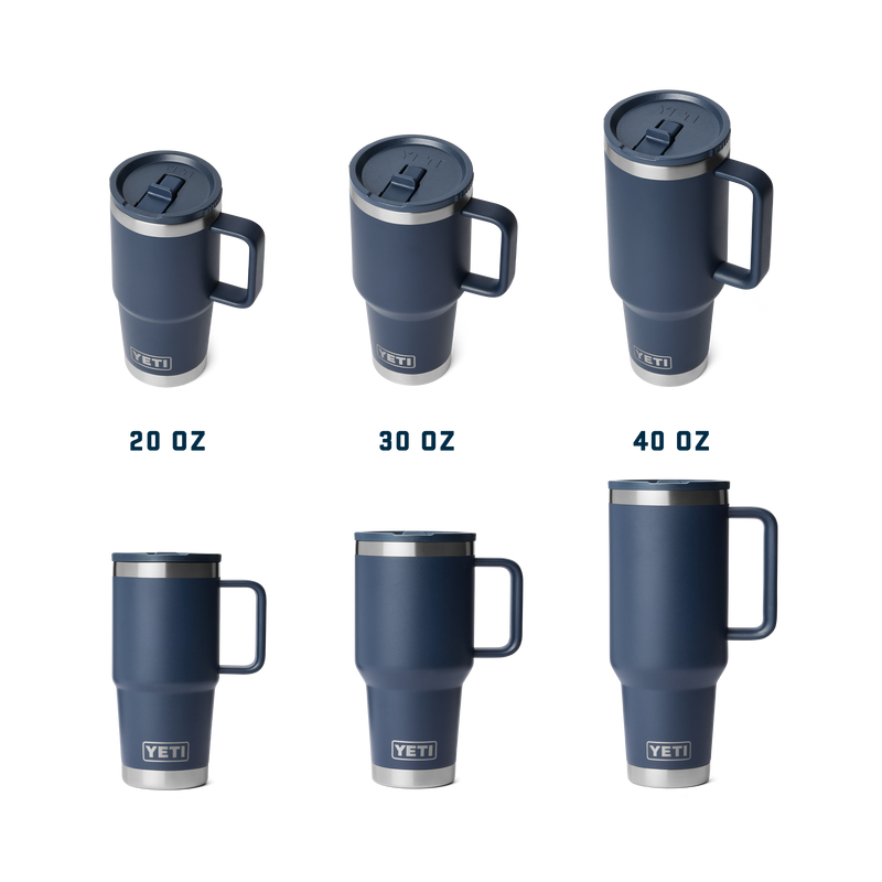 Rambler® 20 oz (591 ml) Travel Straw Mug Navy