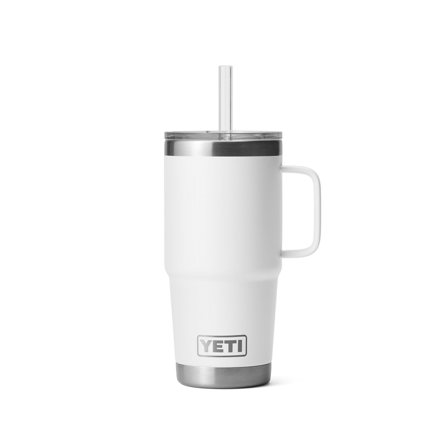 YETI Rambler® 25 oz (739ml) Straw Mug White
