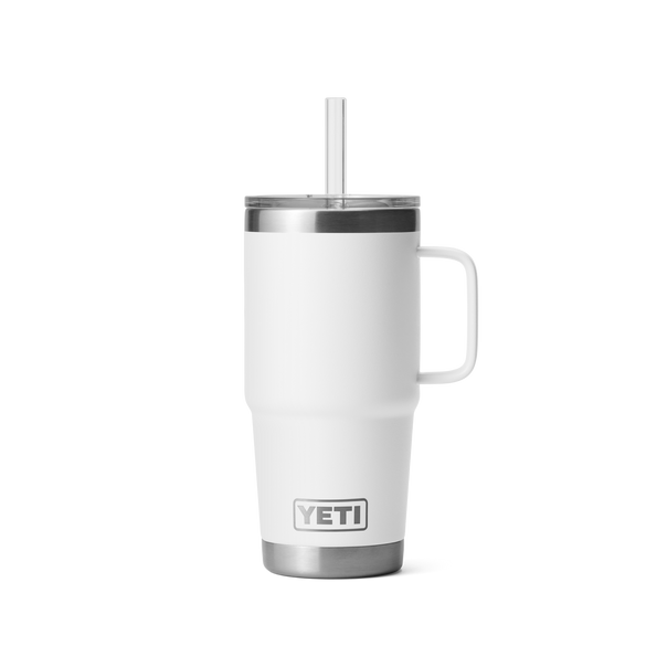 YETI Rambler® 25 oz (739 ml) Straw Mug White