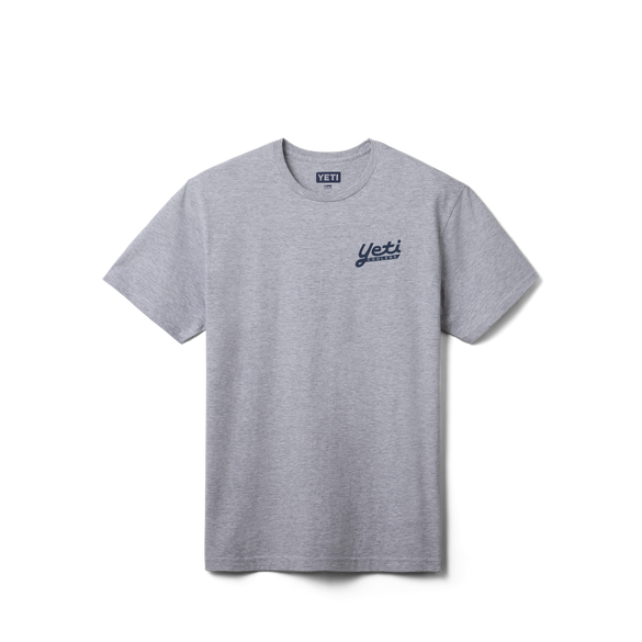 YETI Coolers® Wildly Stronger Short Sleeve T-Shirt Heather Grey