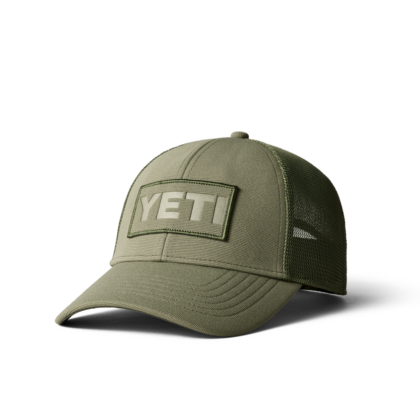YETI Low Pro Trucker Hat Olive Olive