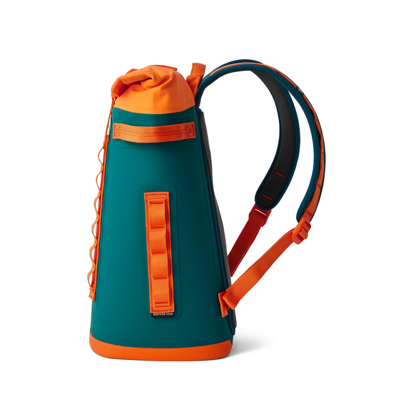 YETI Hopper® M20 Backpack Soft Cooler Teal/Orange