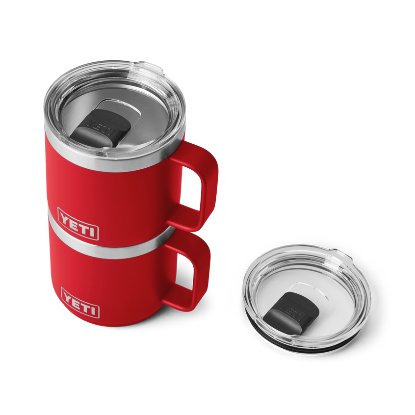 YETI Rambler® 14 oz (414 ml) Stackable Mug Rescue Red