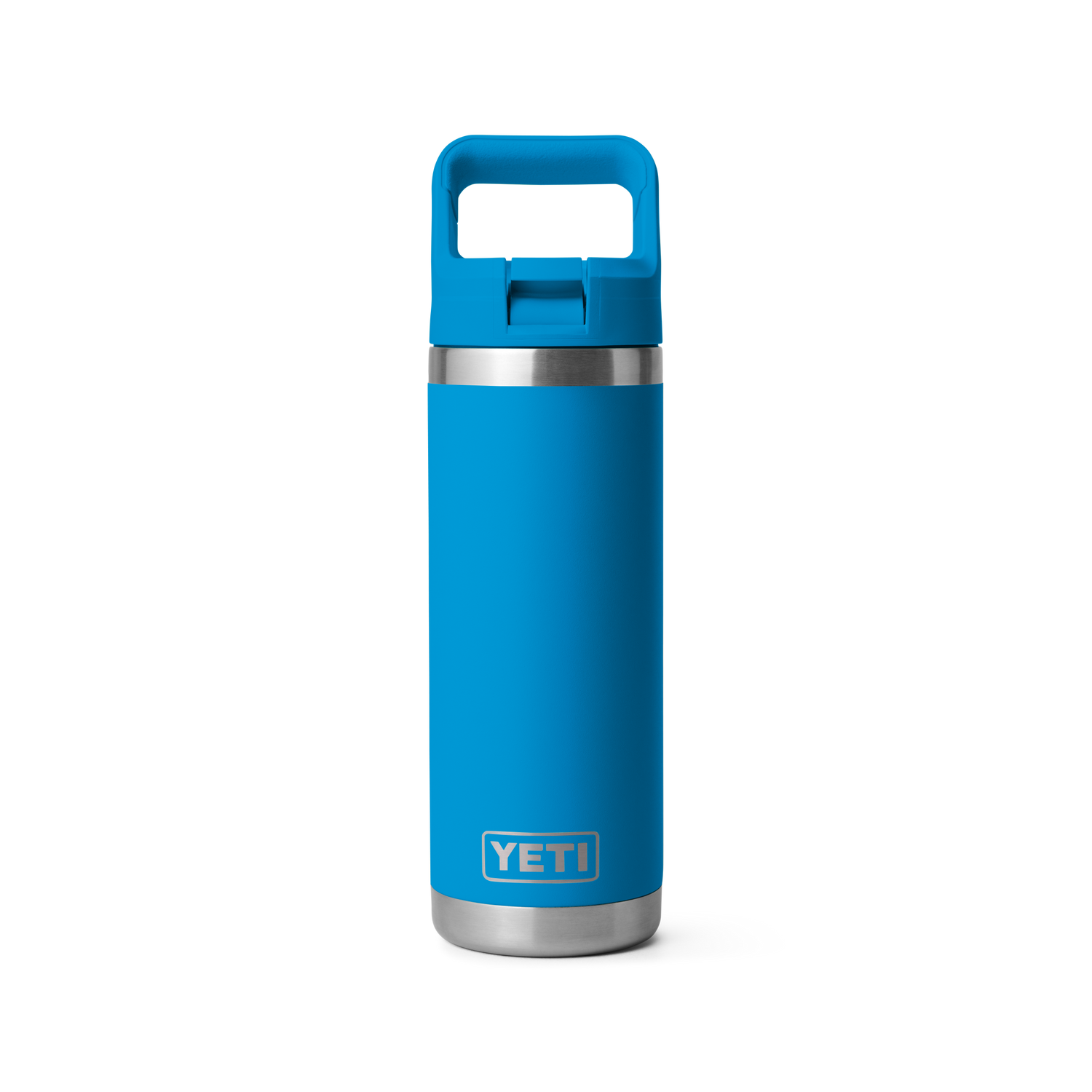 YETI Rambler® 18 oz (532 ml) Straw Bottle Big Wave Blue