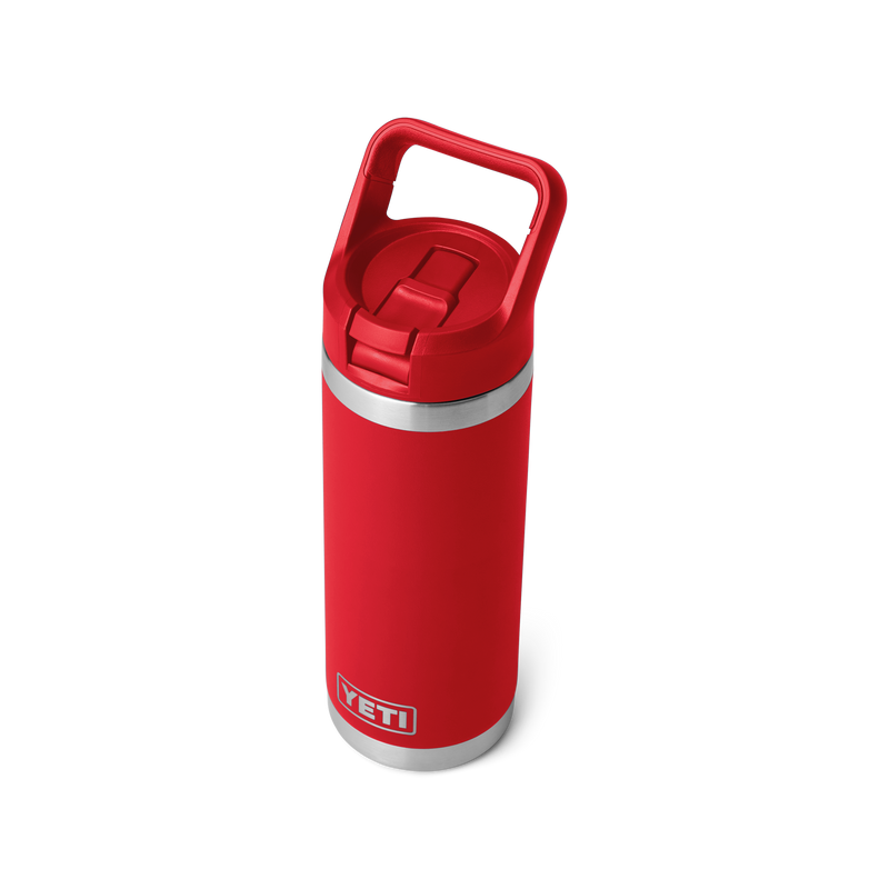 YETI Rambler® 18 oz (532 ml) Straw Bottle Rescue Red
