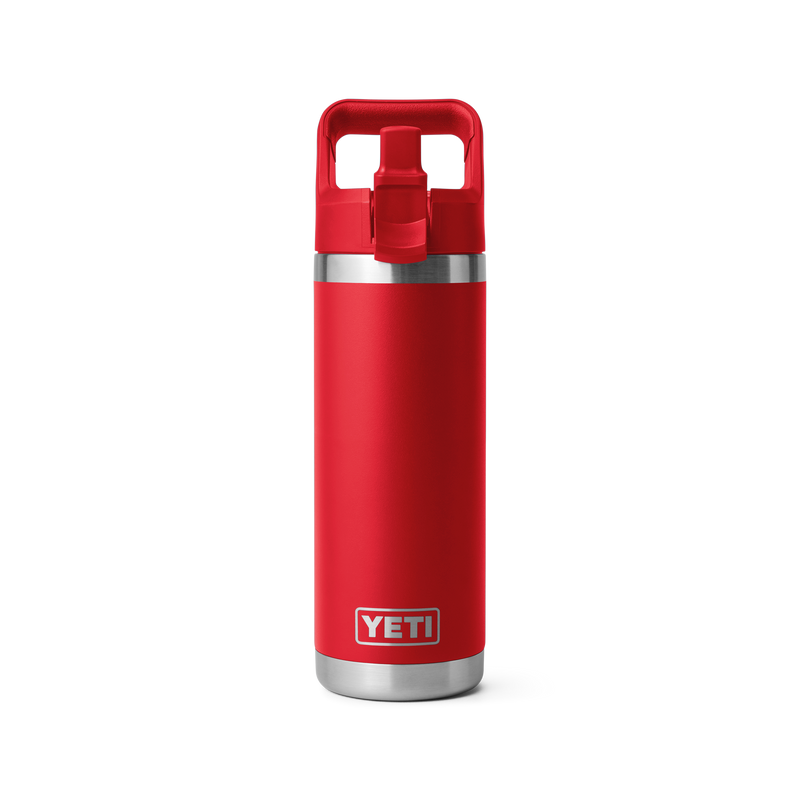 YETI Rambler® 18 oz (532 ml) Straw Bottle Rescue Red