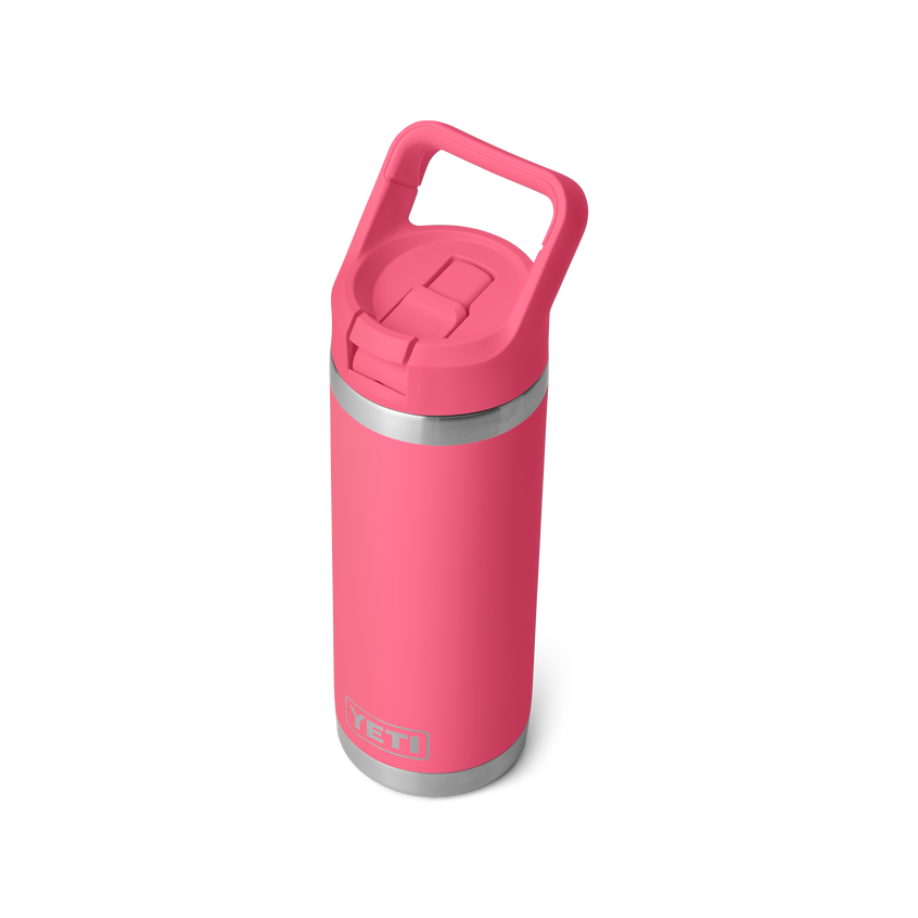 YETI Rambler® 18 oz (532 ml) Straw Bottle Tropical Pink