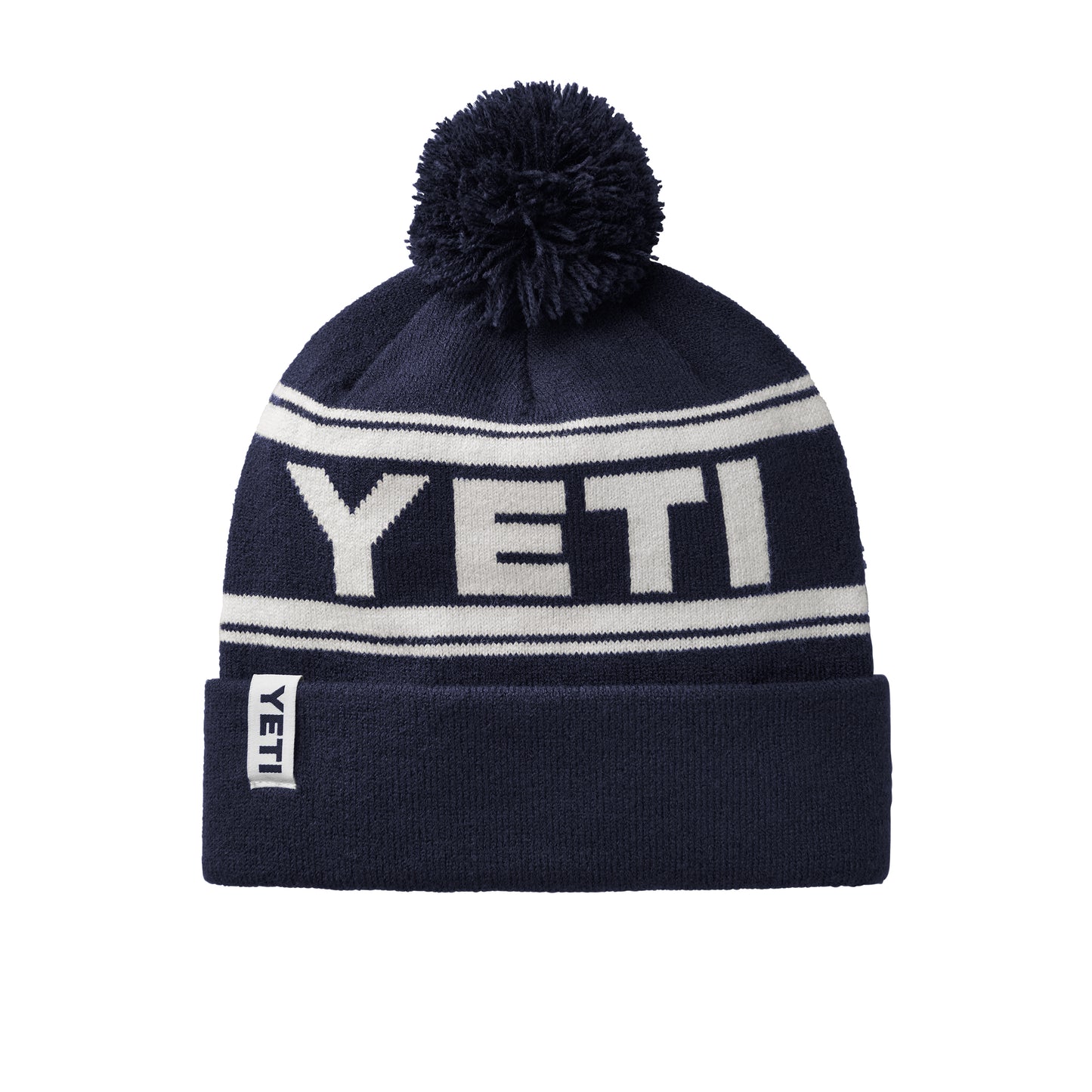 Retro Knit Navy/White