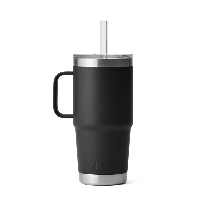 YETI Rambler® 25 oz (739 ml) Straw Mug Black