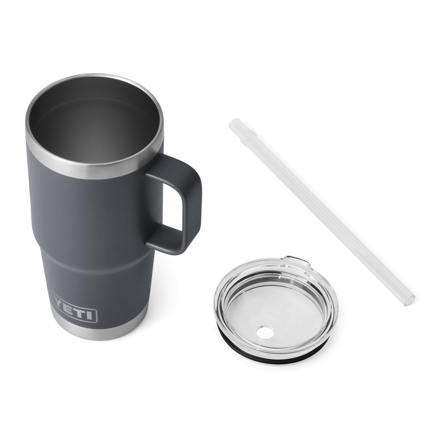YETI Rambler® 25 oz (739ml) Straw Mug Charcoal