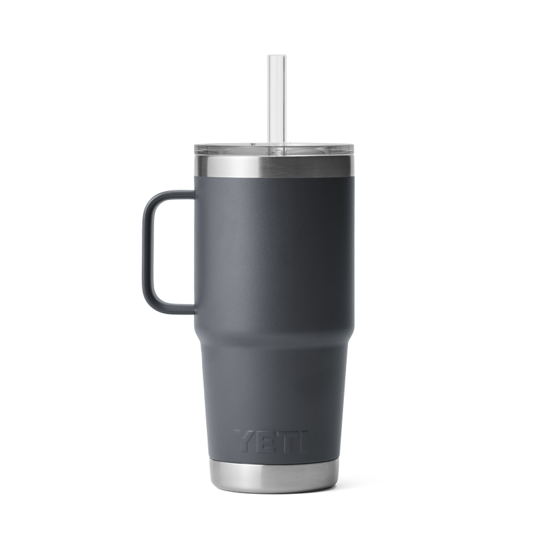 YETI Rambler® 25 oz (739 ml) Straw Mug Charcoal