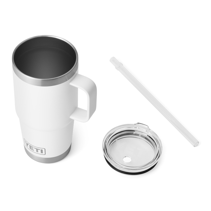YETI Rambler® 25 oz (739 ml) Straw Mug White