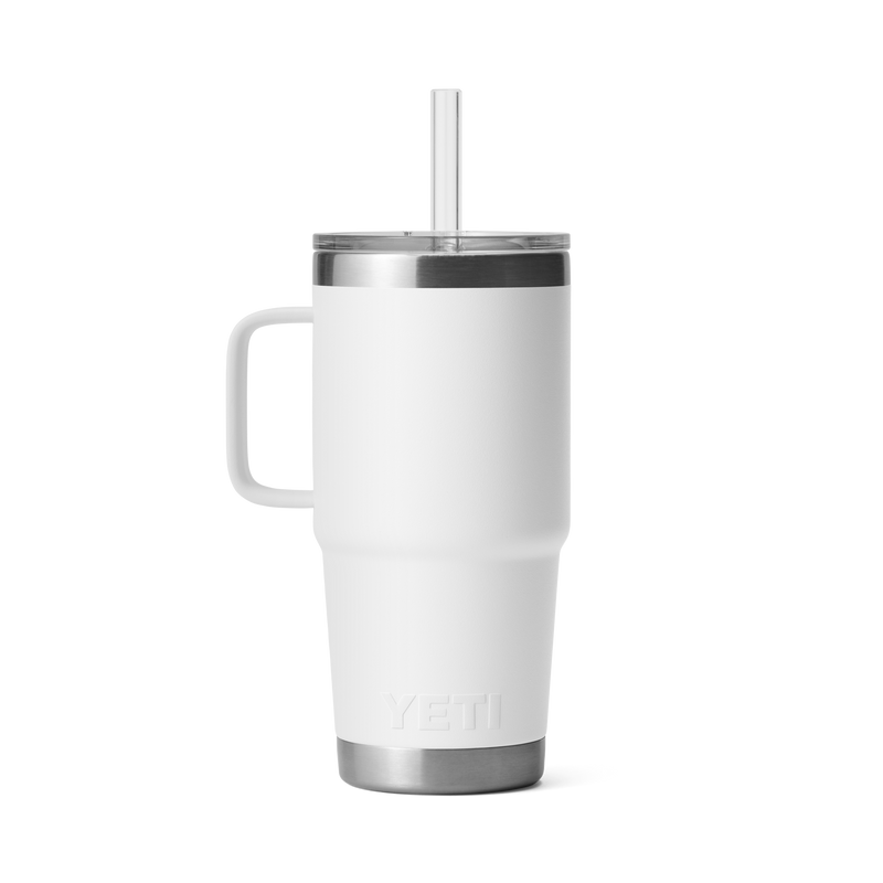 YETI Rambler® 25 oz (739 ml) Straw Mug White