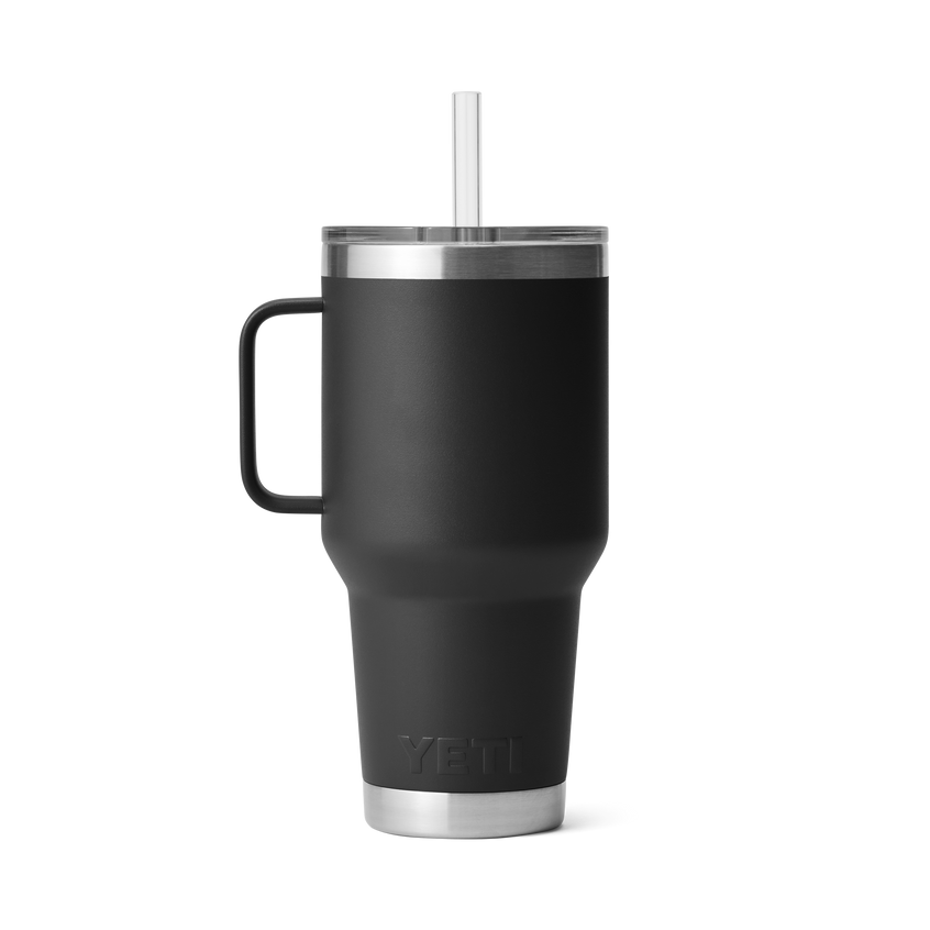 YETI Rambler® 35 oz (1L) Straw Mug Black
