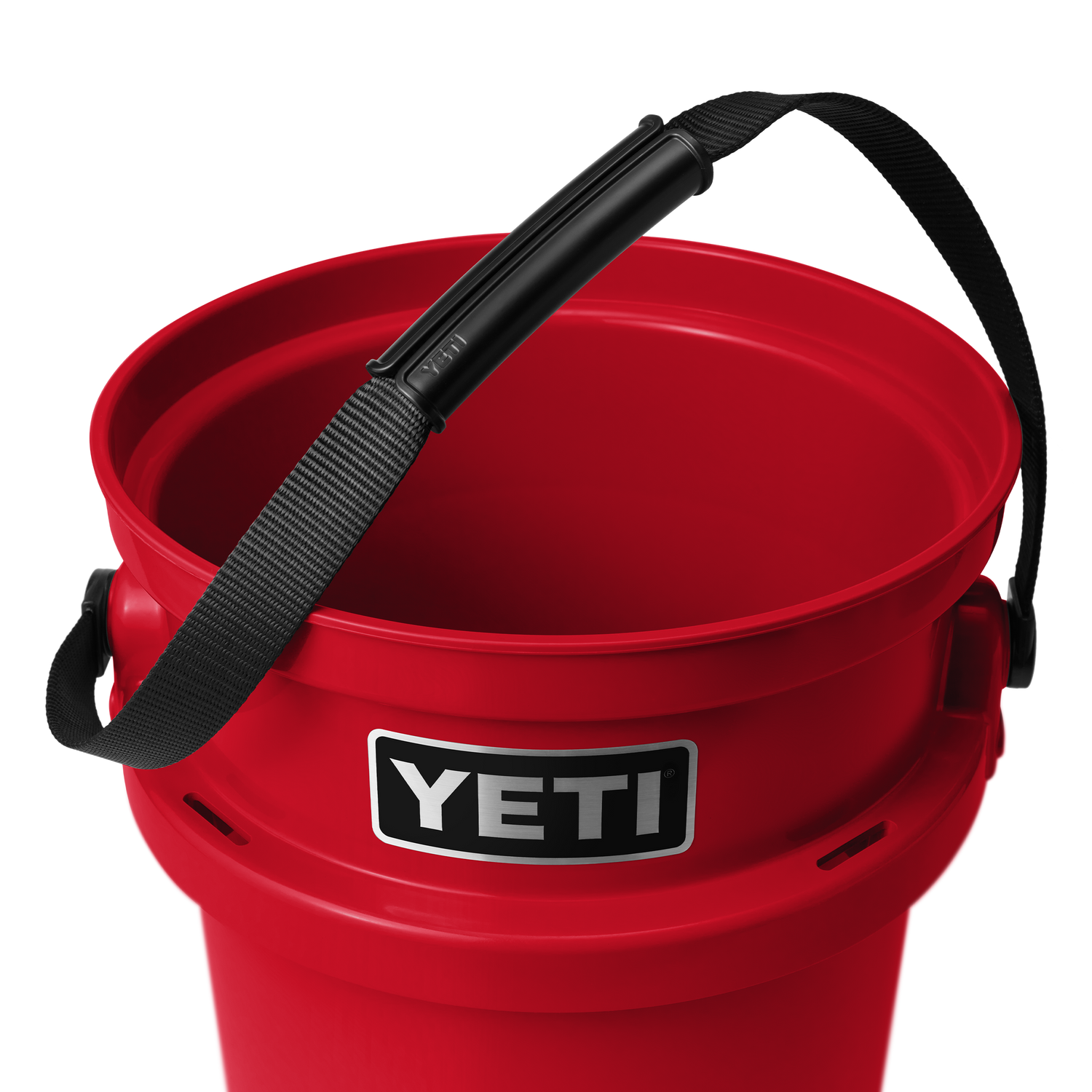 YETI LoadOut® 5-Gallon Bucket Rescue Red