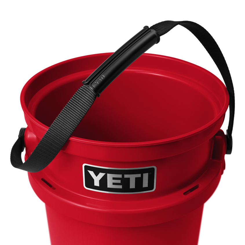 YETI LoadOut® 5-Gallon Bucket Rescue Red