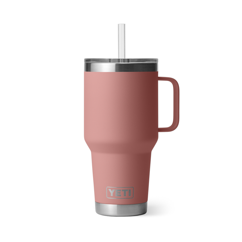 Rambler® 35 oz (1L) Straw Mug Sandstone Pink