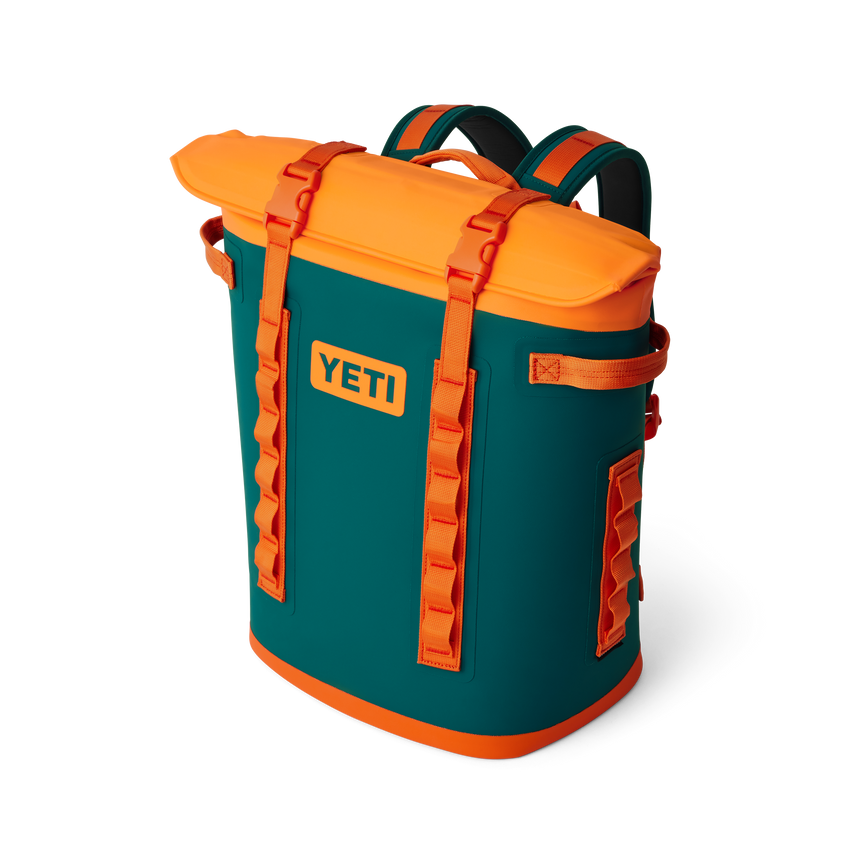 YETI Hopper® M20 Backpack Soft Cooler Teal/Orange